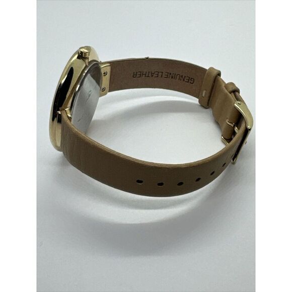 Skagen SKW2137 Women\'s Beige Leather Analog Dial Quartz Genuine Watch JNA982 main image 2